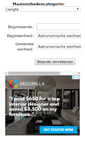Mobile Screenshot of eenheden-omrekenen.info
